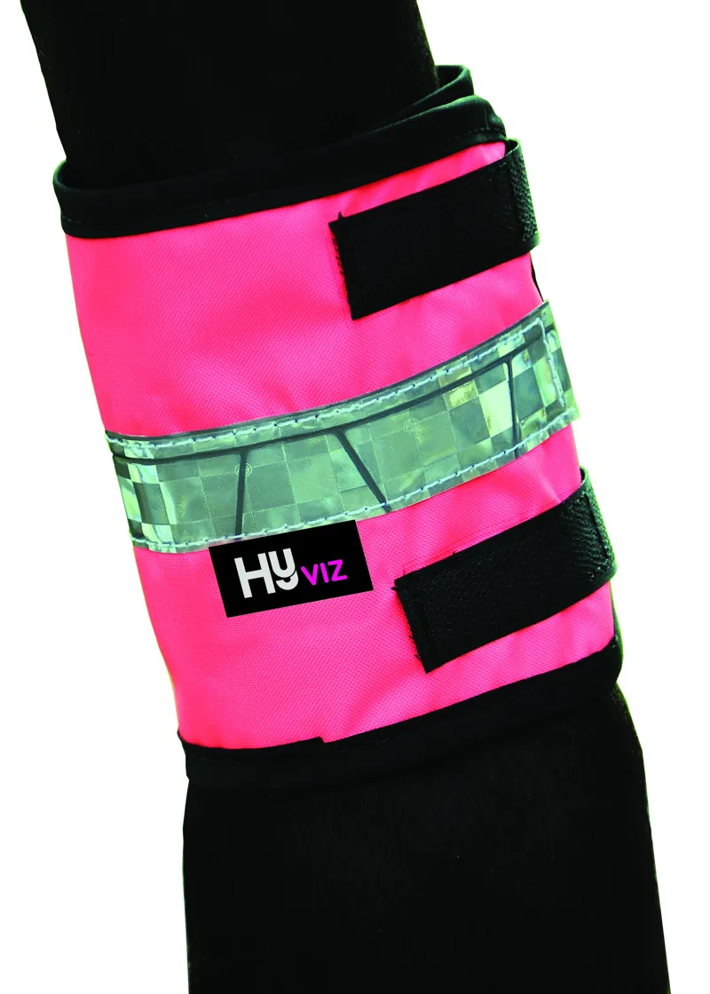 HyViz Leg Bands Pink/Black